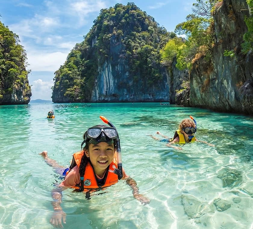 Snorkeling at Pakbia Island, Krabi