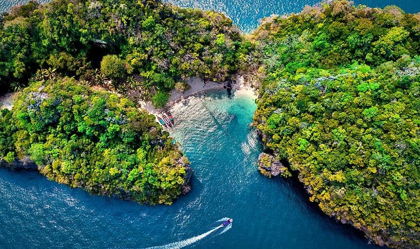 Hong Islands Tour by Longtail Boat